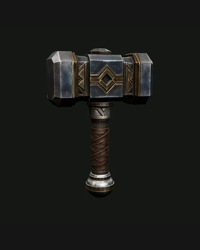 Dwarven war hammer